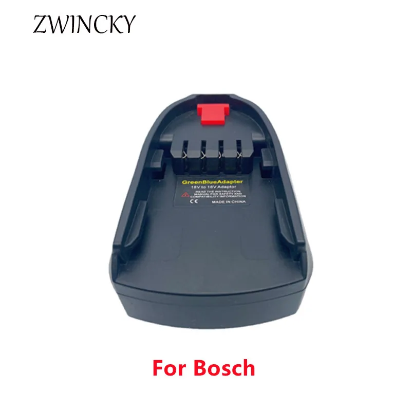 ZWINCKY Battery Adapter Use For Bosch Li-ion Battery BAT618 on Home Electrical Power Tool Replace All 18V G Green Blue Adapter