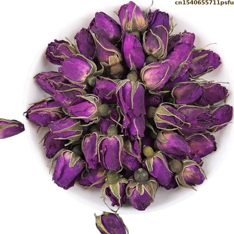 4 Types High Quality Natural Rose Dried Flower Purple Rose Buds Soap Candle Essence Making Tea Women's Perfume Making Materials