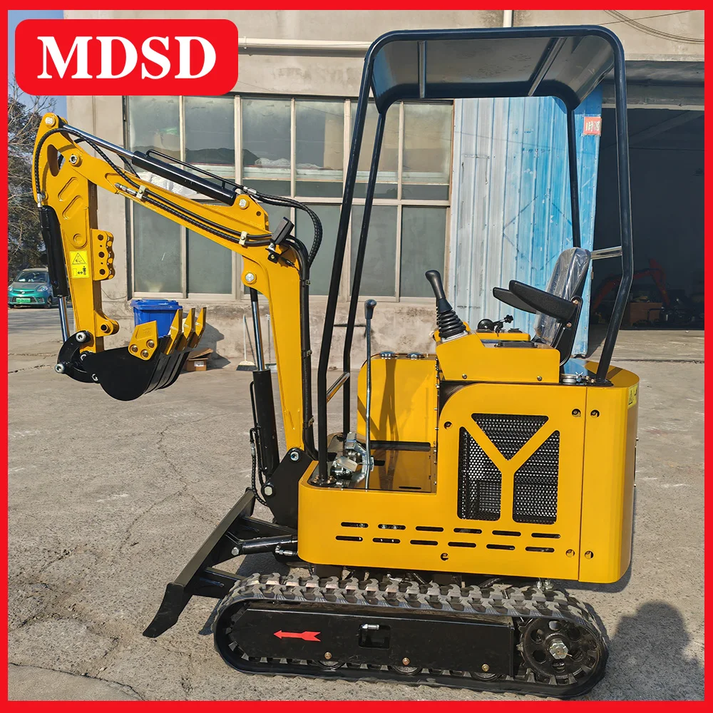 A mais recente produção de CE EPA para miniescavadeira com motor Kubota Escavadeira de esteira de 1,5 toneladas para casa Miniescavadeira personalizada de 2 toneladas