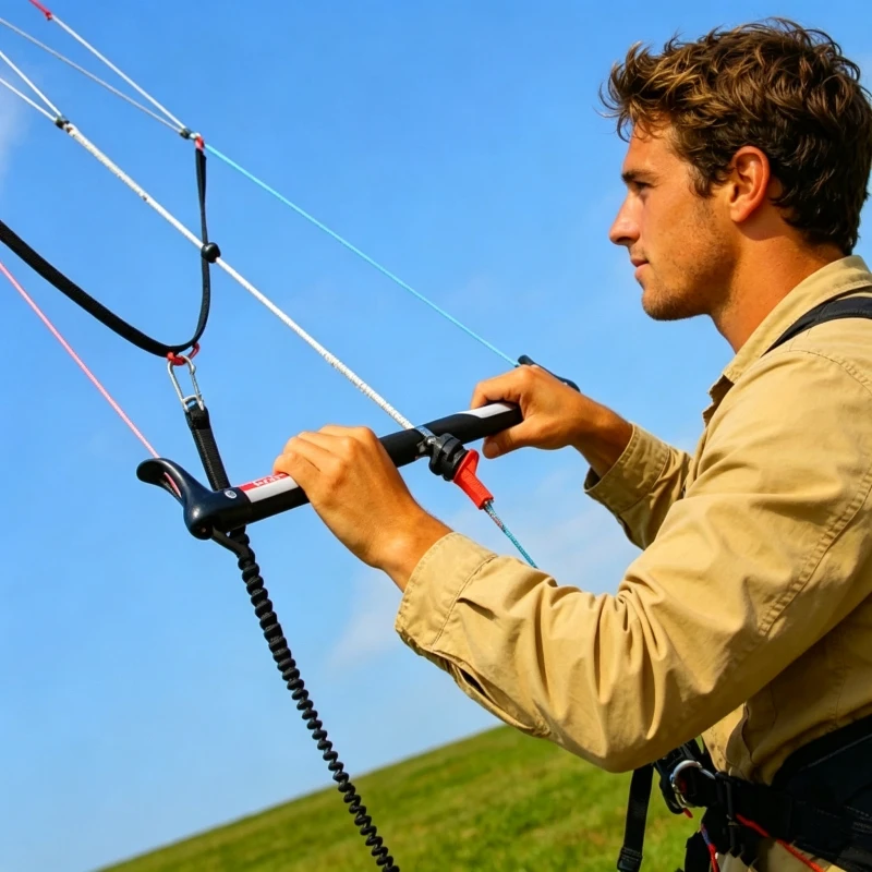 Power Kite Bar Dual Line Stunt Kite Control Outdoor Games Toy Sports Large Aquilone Kite String Accessories Quad Line Power Kite