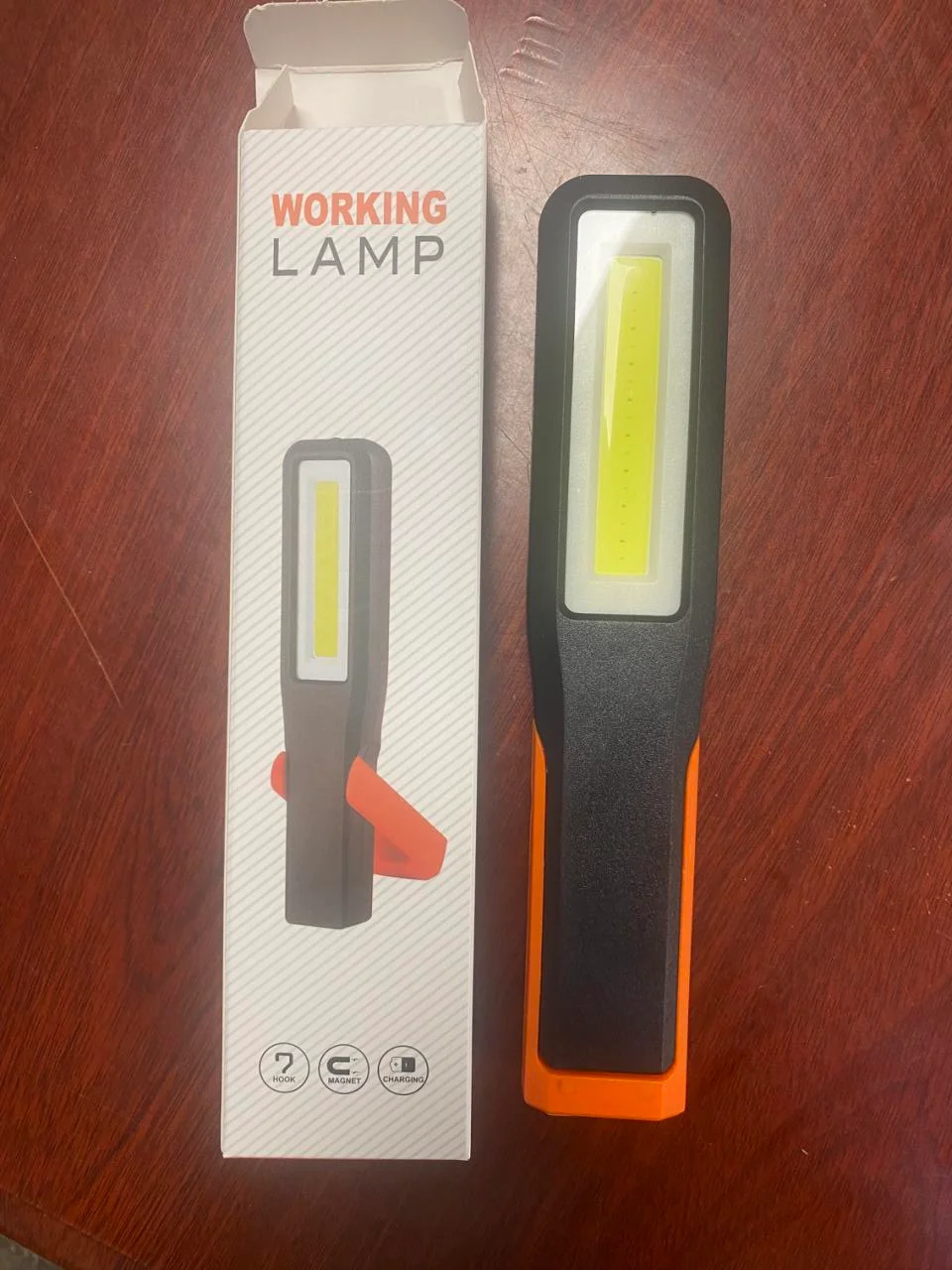 Powerful COB LED Work Light Car Garage Mechanic Lamp USB Rechargeable Flashlight Magnetic Torch Emergency Light Warning Light image 6