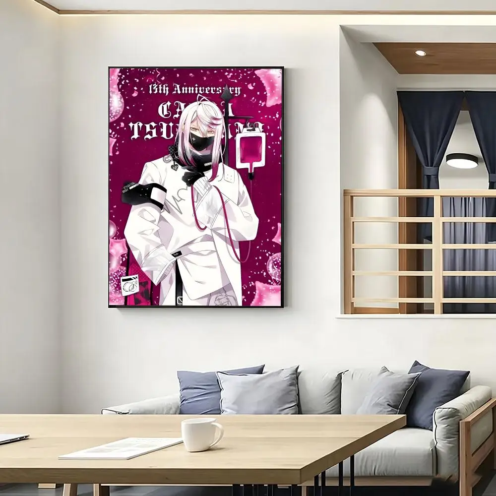 Gothic Anime Diabolik Lovers-S Painting Calligraphy Movie Posters And Prints Canvas Wall Art For Living Room Home Decor
