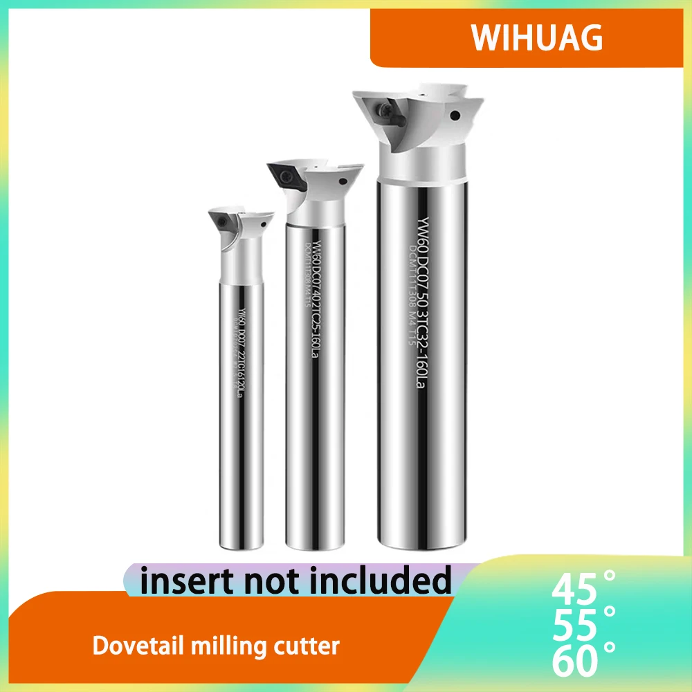 

Фреза для пазов YW45 YW55 YW60, фреза для пазов под 45, 55, 60 градусов, V-образная концевая фреза, держатель для фрезы под паз