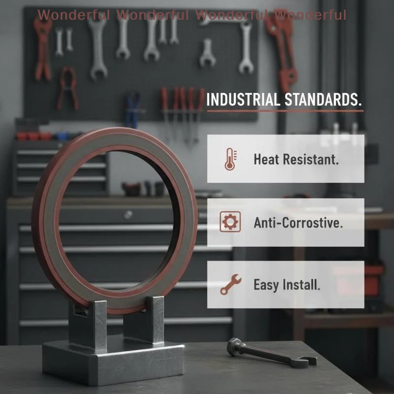 

55x72x6mm High-Pressure Oil-Seal for Hydraulic Pump, Single Pcs Motor Oil Seal Wear Ring