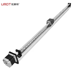 UMot 1000mm Effective Stroke 40mm Width CNC Linear Guide Ball Screw Single Axis Guide Rail Slide Motion Module Linear Actuator