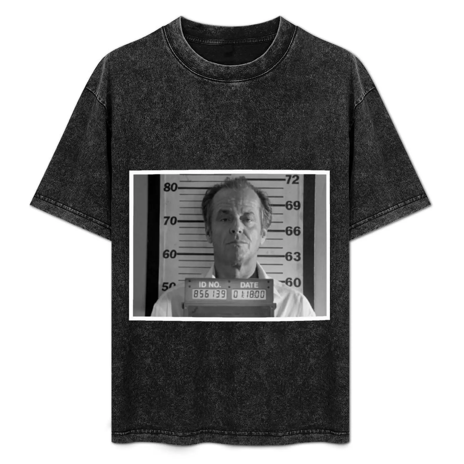 

Jack Nicholson Mugshot T-Shirt blue lock tshirts personalised custom shirt fashion shirts mens tall t shirts