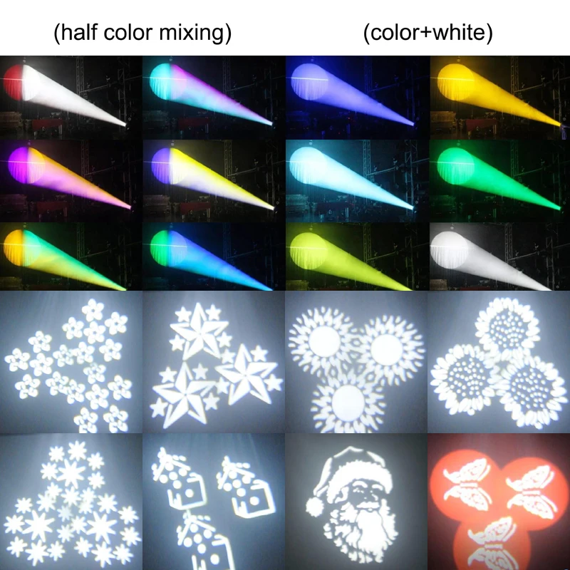 100w Led Moving Head Gobo Stage Light Prism Dmx Projector Outdoor Stage Spotlight Disco Effect Beam Lighting