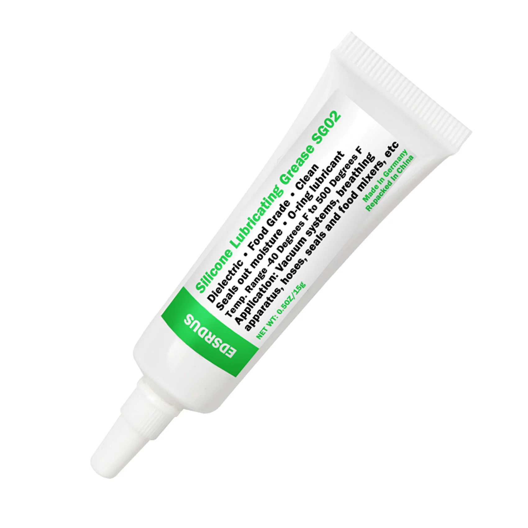 Edsrdus SG02 USDA H1 Food Grade Silicone Grease Multi Functional O-Ring Lubricant Dielectric Seals Faucet Kitchen Appliances