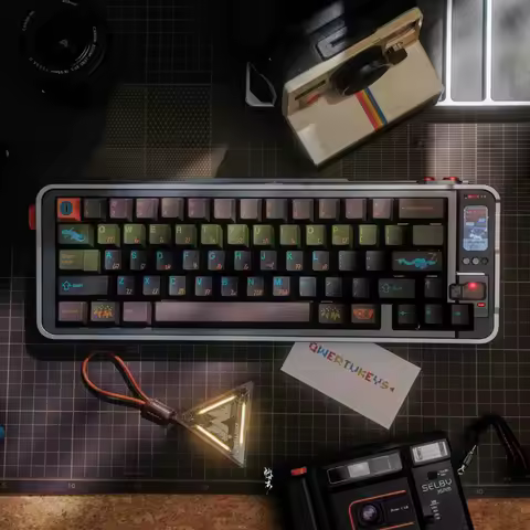 Keykobo Komodo Theme Keycap Set ABS Custom Personalized Keyboard Cap Cherry Profile KeyCap for Mechanical Keyboard Accessories