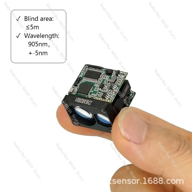 905nm Laser Rangefinder Module 2000m Long Distance High Precision for Outdoor Mini Design