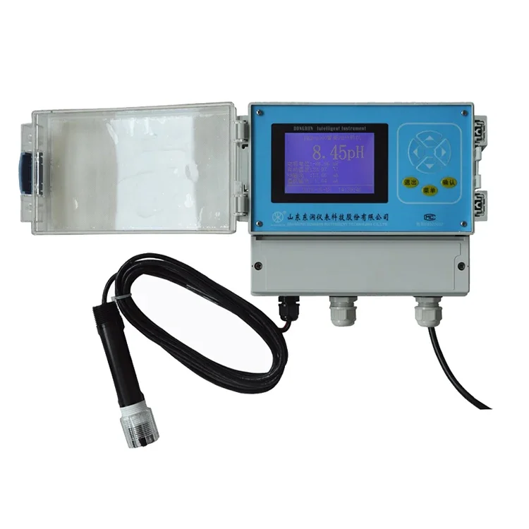 Smart Online Multi-Parameter 3 in 1Temp.pH/ORP Transmitter with LCD Display 4~20mA RS485