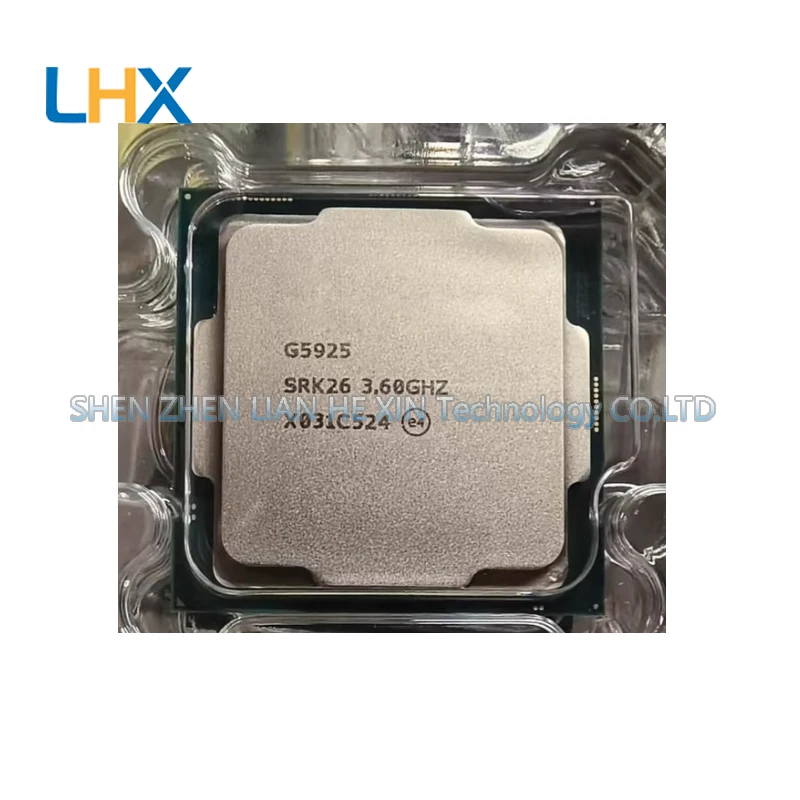 

Процессор G5925 3.6ГГц 4МБ 58Вт 14нм 2 ядра 2 потока LGA1200