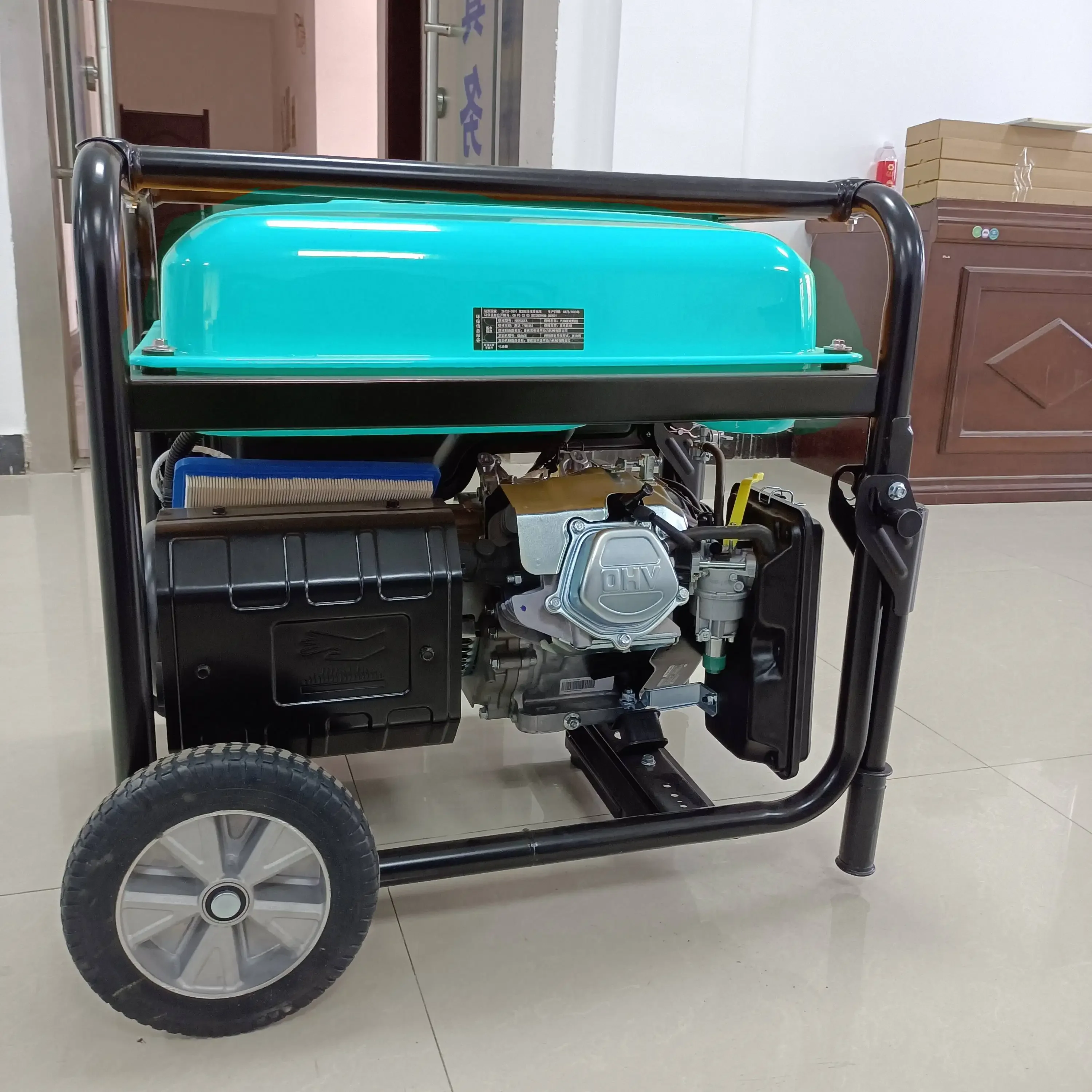 

Professional 5kW 6.5kW 7500W 8500W 10000W Power Generator / Petrol Engine Portable Gasoline 10kW Electric Generators For Home