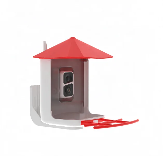 

Умный AI интеллектуальное распознавание диких птиц наблюдатель для улицы кормушка для птиц на солнечной энергии с камерой для любителей птиц