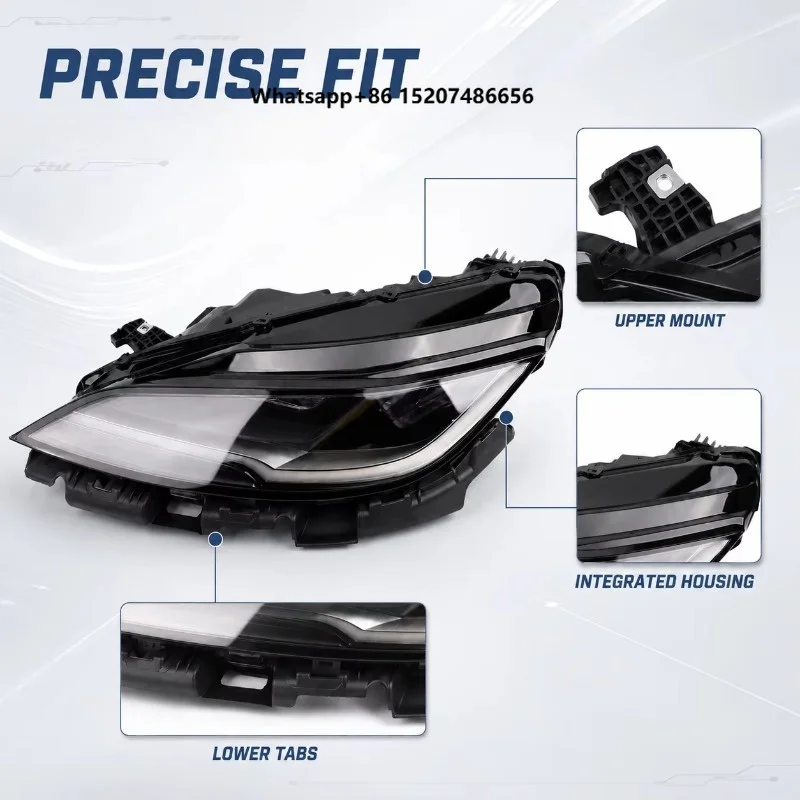 Bulk Purchase Savings High-Performance Car Headlight LED Headlight Assembly 1694086-00-for 3 Refreshed