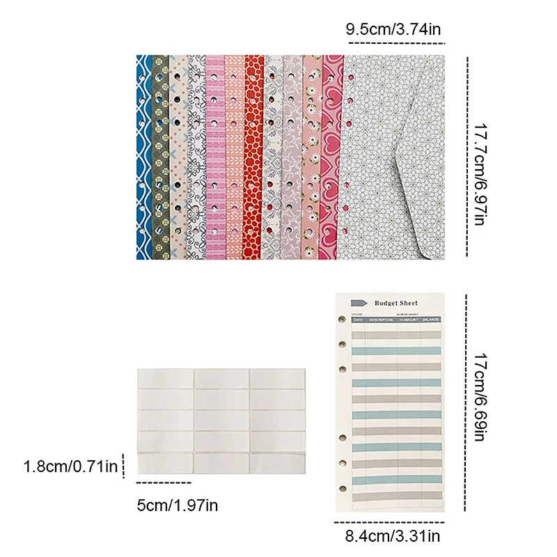 A6 Binder Budget Planner Cash Envelopes For Budgeting Money Organizer Expense Tracker Budget Sheets With Label Stickers Home