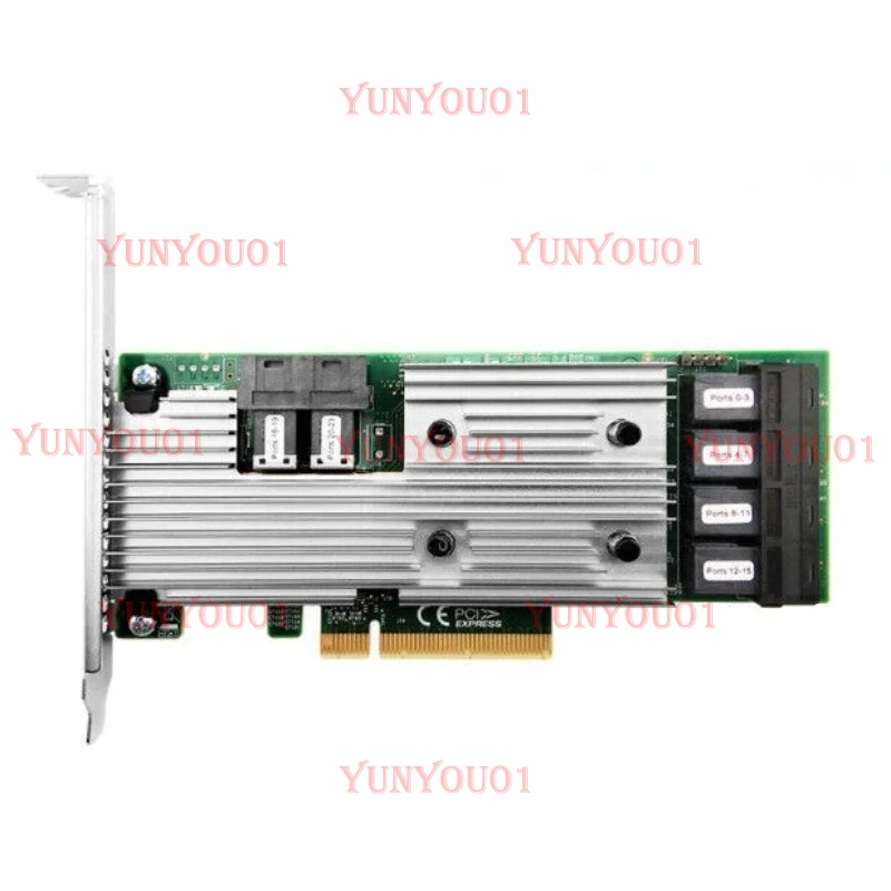 

LSI 9305-24i Adaptador De Bus Host De Tarjeta Controladora PCI-E 3,0 De 24 Puertos 12 Gbps-