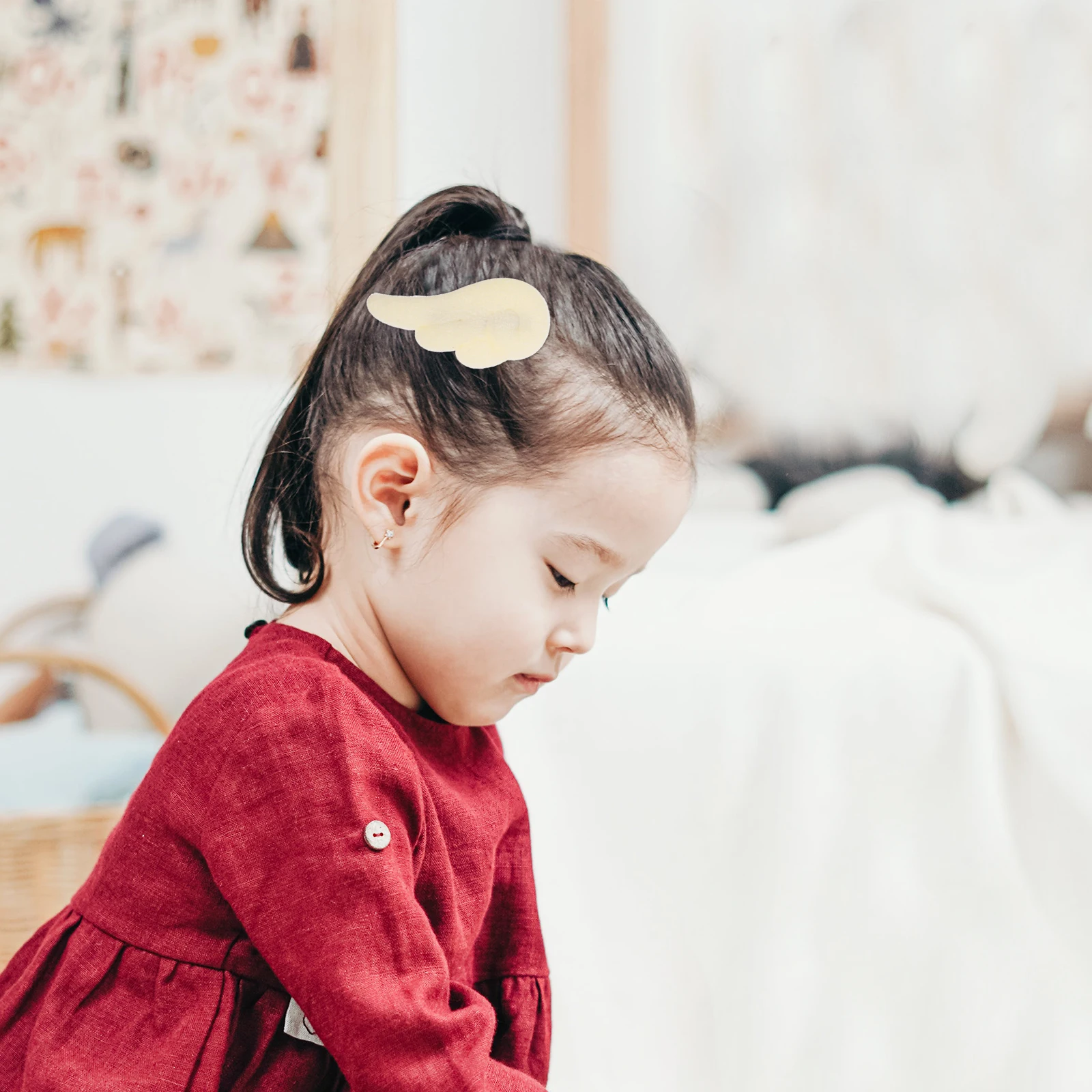 

1 Pair Barrettes Decorative Wings Pins Wings Hair Clips Hair Barrettes Clips Accessories