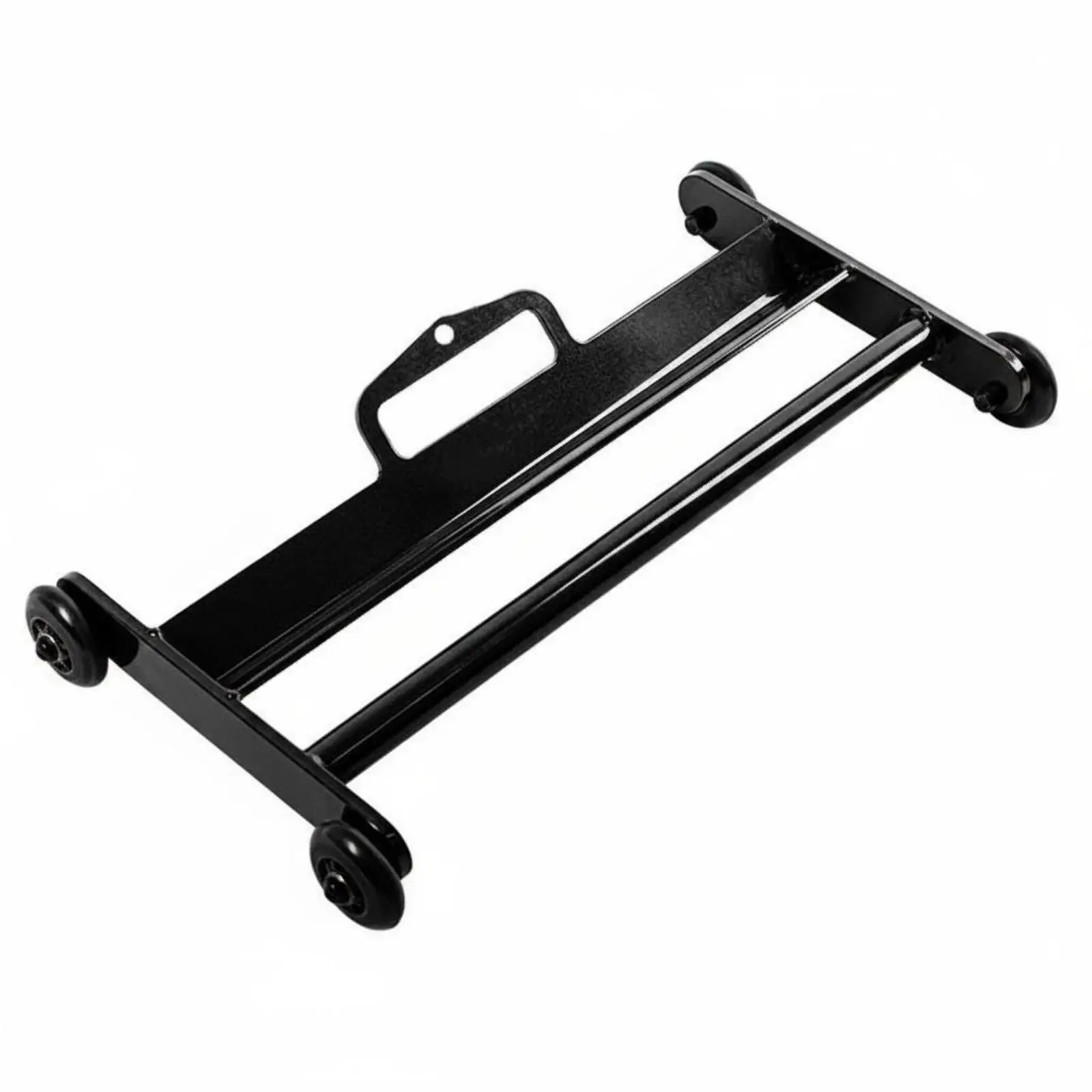 Core Roller Abdominal Machine Steel Frame Home Exercise Equipment for Lower Body Conditioning and Midsection Workout