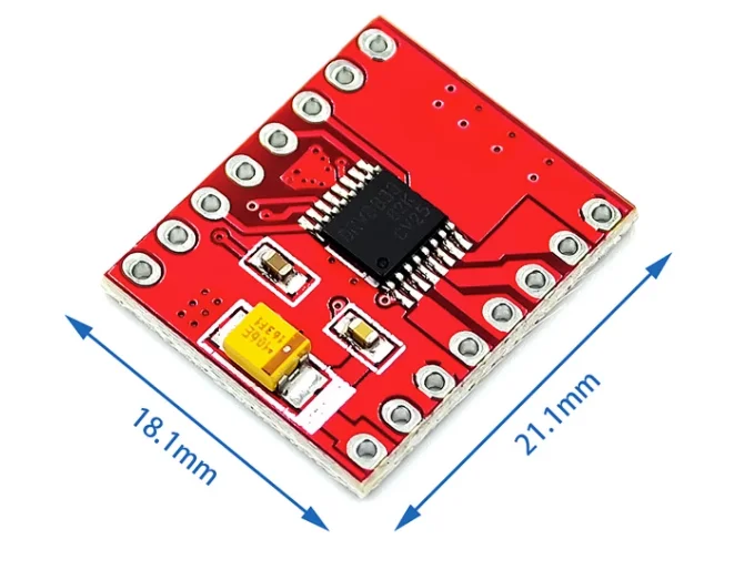 1pcs DRV8833 Dual Motor Driver 1A TB6612FNG for Arduino Microcontroller Better than L298N TB6612