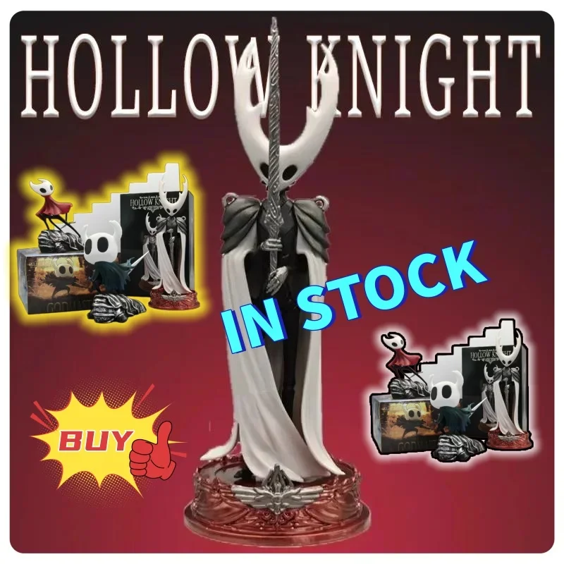 

2026 New Exclusive Hollow Knight Three Swordsmen Figurine Garage Kit High Quality Desktop Chassis Decoration Boys Wholesale Gift