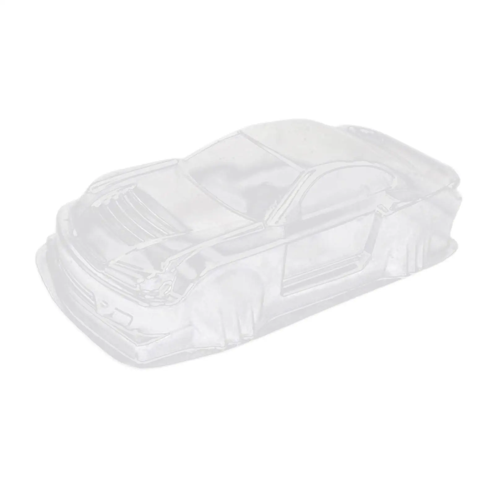 1/16 RC Drift Car Body Shell Body Shell Housing Upgrade Part Sturdy Thicken Material DIY 98mm Wheelbase Transparent