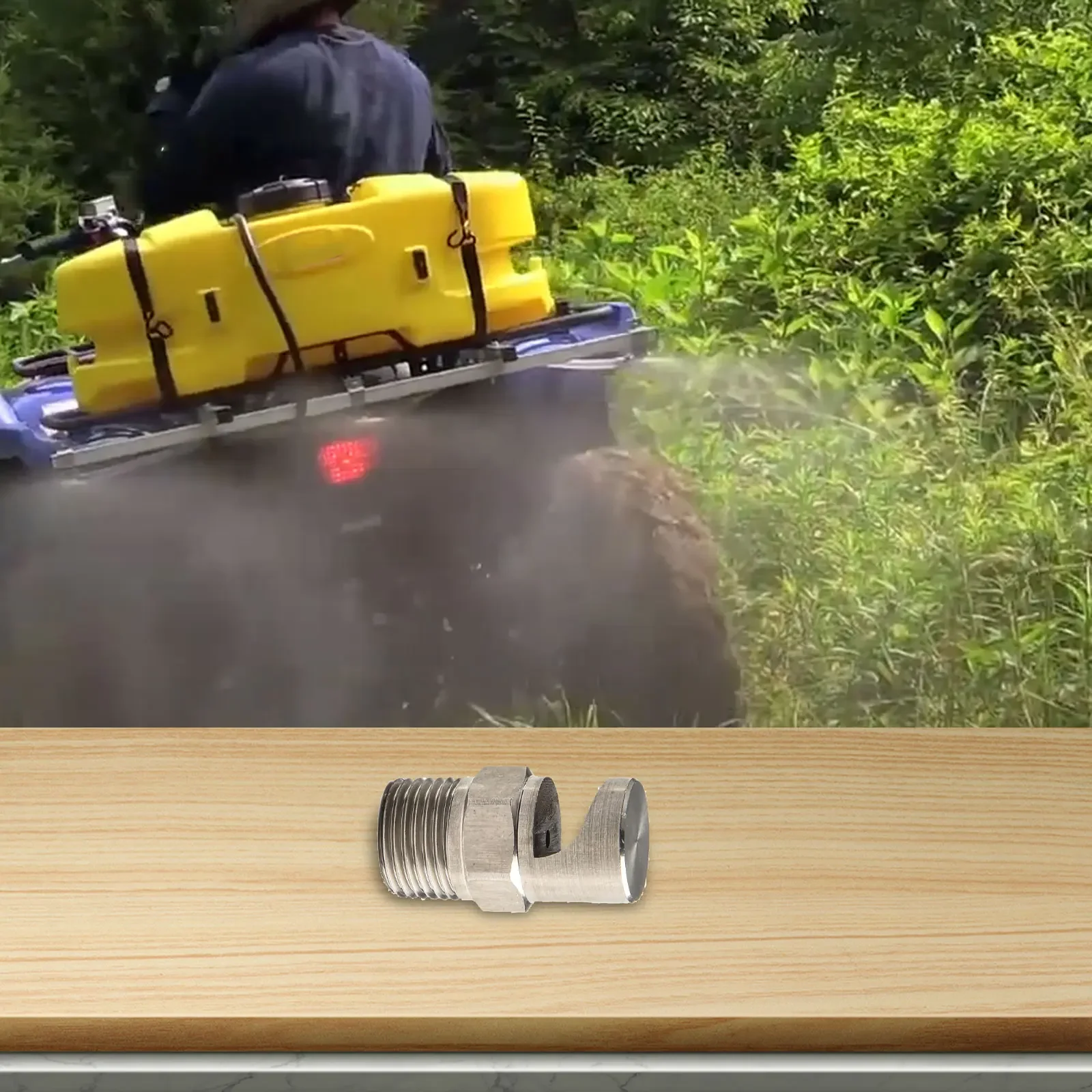 Huis En Tuin Boomless Nozzle 1/2 Inch Rvs Deflector 140-170 Graden Spuithoek Tuin Bewatering systeem