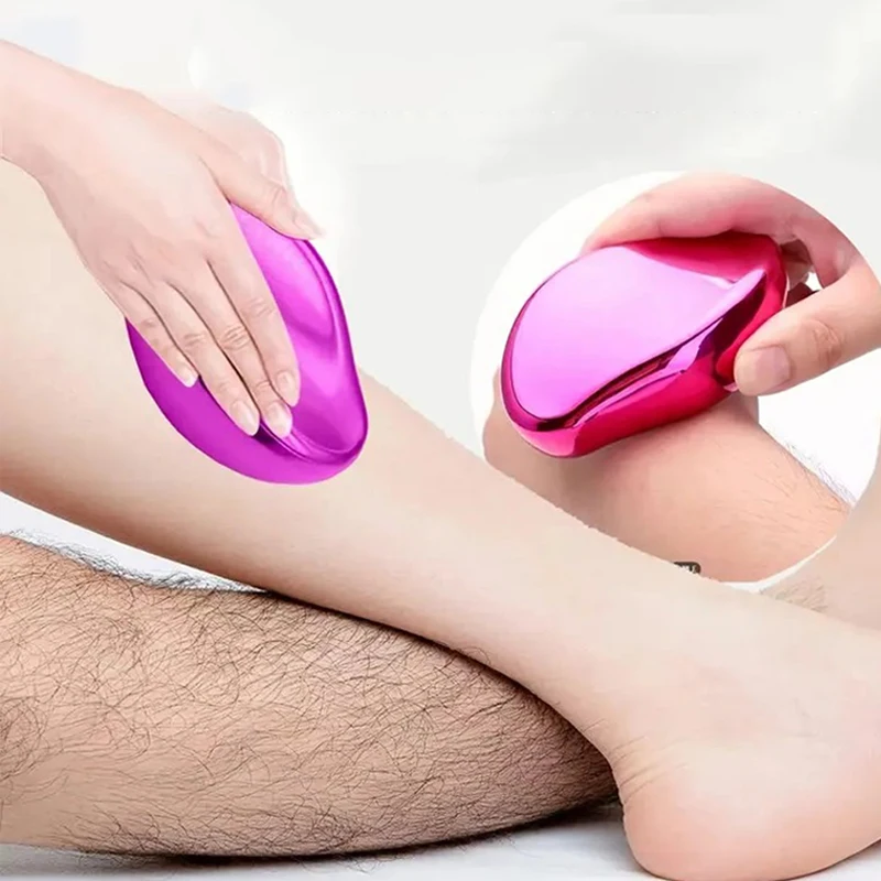 قطعة واحدة/2 قطعة من أجهزة إزالة الشعر الكريستالية المصممة خصيصًا للنساء والرجال، مما يوفر أسرع وأكثر كفاءة