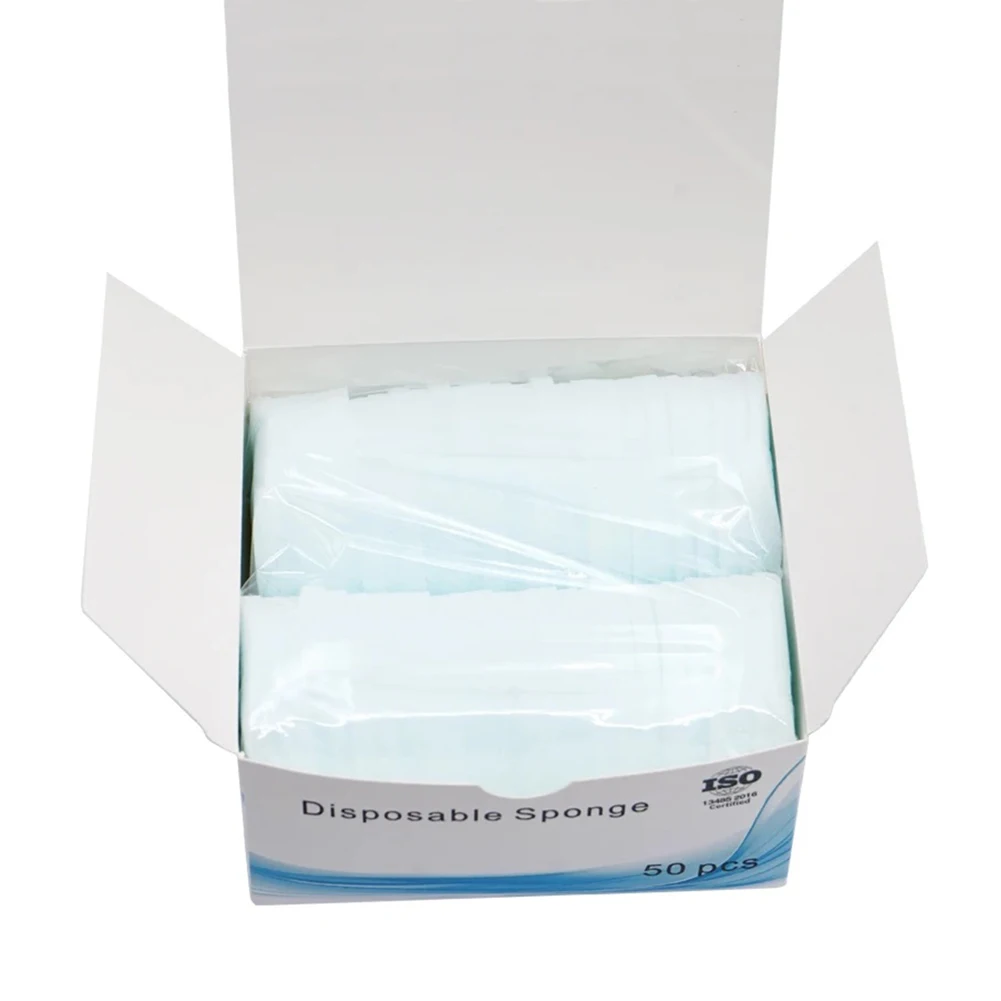 S/L Dental Endo File Clean Sponge Stand Holder Disposable Compatible Foam Sponge Pads Root Canal Files Tool Consumable Organizer