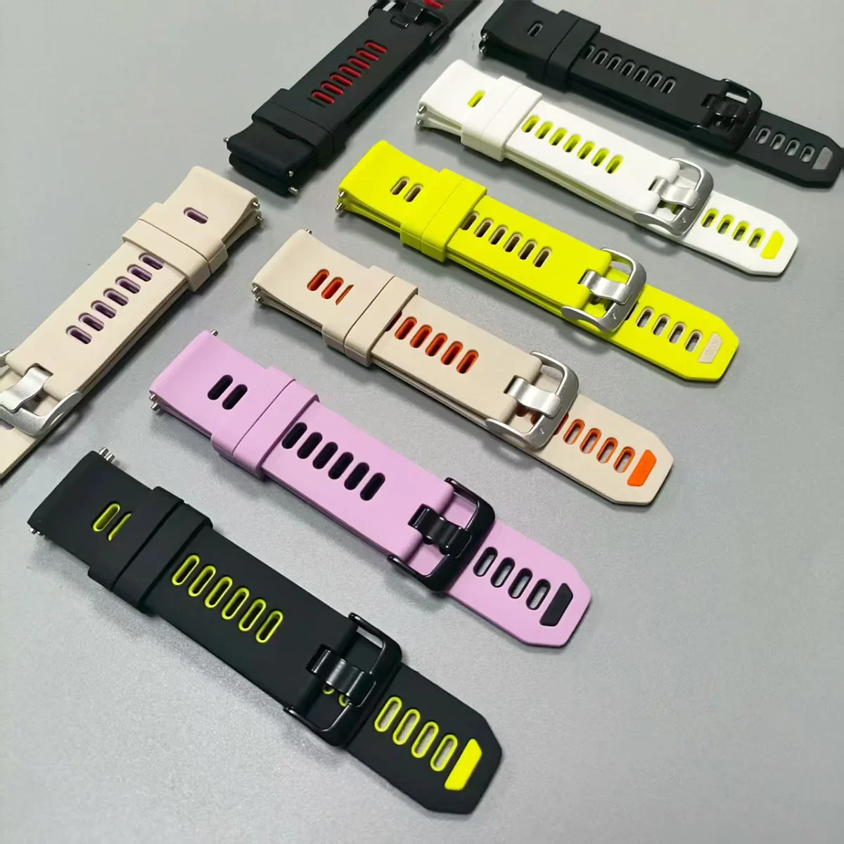 Para garmin forerunner 965 955 945 935 745 pulseira de relógio de silicone oficial para garmin quickfit esporte banda substituição pulseira cinto