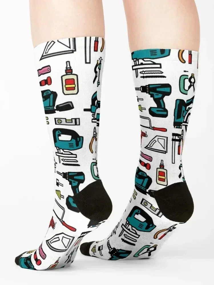 Woodworking Tools Socks warm winter sports and leisure loose Crossfit Socks Men Women's