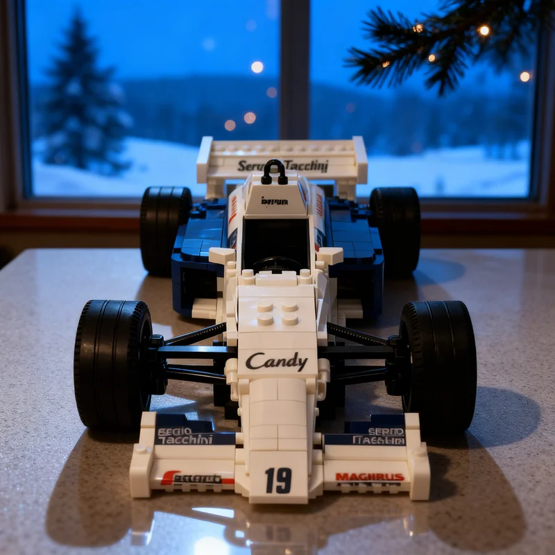 2051pcs MOC Toleman Hart TG184 scale 1 8 Creator Model Building blocks Construction Christmas gifts toy creative DIY idea Kids