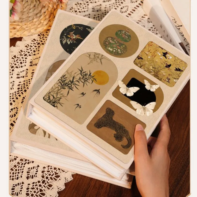 Premium Album For Travel Photography With Large Capacity For Family Couples Laminated Photos Memorabilia Retro Photo Album ZI564