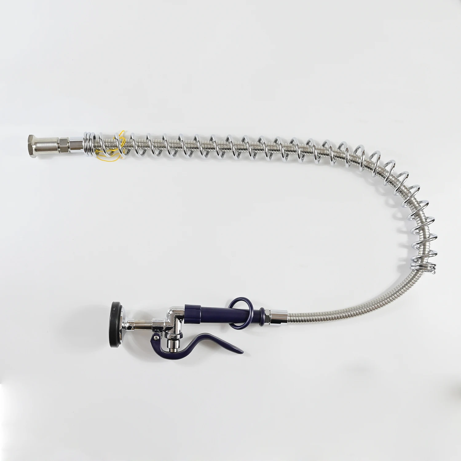 Economic Type Pre-Rinse Unit Faucet Single Hole Deck Mount Faucet with High Flow Spray Valve