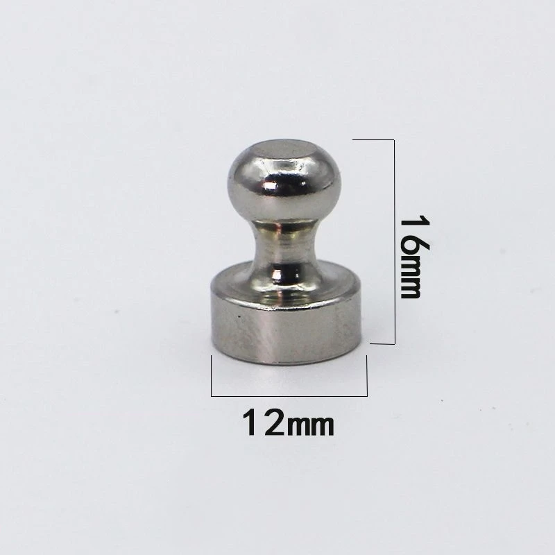 5/10pcs Magentic Pushpins Magnet Fridge Push Pin Sticker Whiteboard Map Magnet Push Pin Home Office Supplies