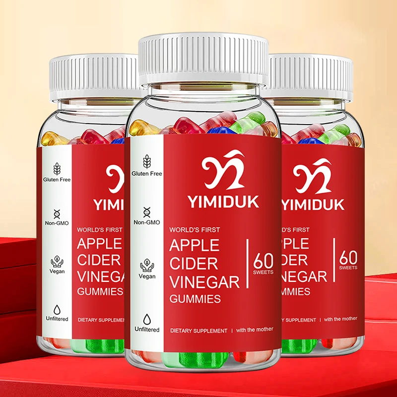 

Усовершенствованные жевательные конфеты с яблочным уксусом, подавляющие аппетит, полезные для здоровья, очищающие, витаминная добавка