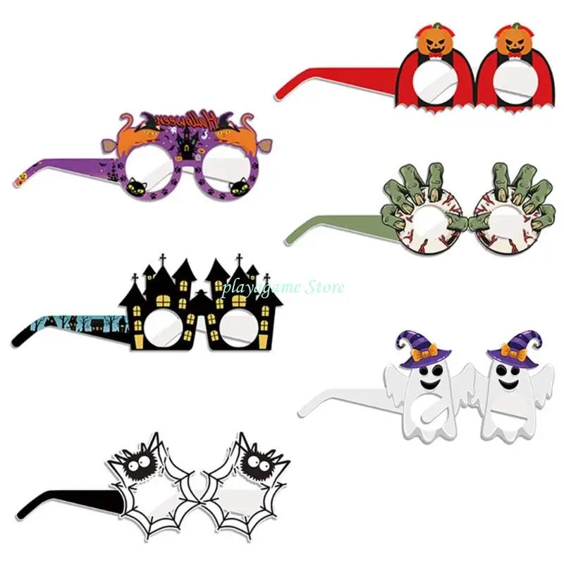 Y88a Halloween Partygläser Halloween Brille Lustige Brille Frames Halloween Decors