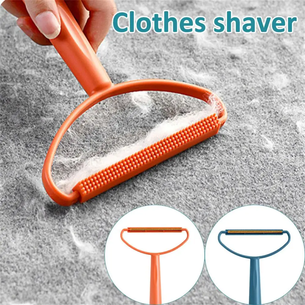 Portable Double Sided Pet Hair Remover Lint Remover Clean Tool Shaver Sweater Cleaner Fabric Shaver Scraper For Clothes Carpet