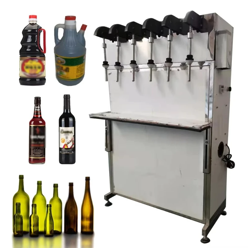 Semi-automatic Filler Mango Juice Spout Pouch Whisky Sachets Small Manual Juice Liquid Filling Machine