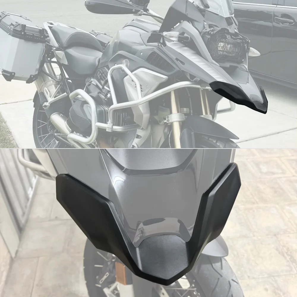 For 2019-2023 BMW R1250GS R 1250 GS Front Fender Beak Motorcycle Front Fender Extension Cover for BMW R1200GS LC 2017 2018 2019