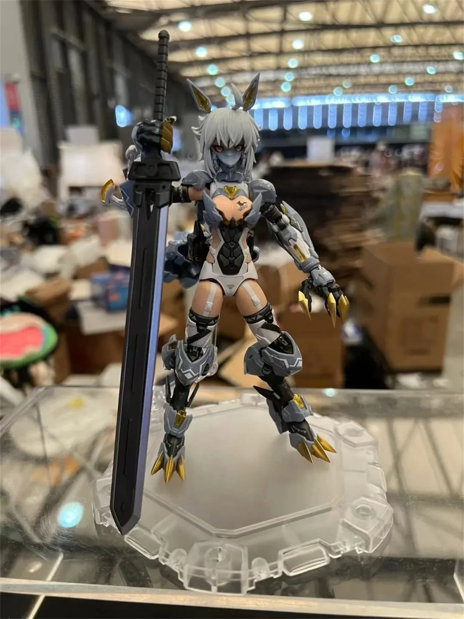 Disponibile Nuke Matrix CYBER FOREST FANTASY GIRLS MAD Wolf Carolina Rolphe Mecha-assemble Action Figure Model Toy