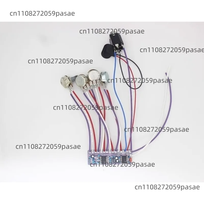 

Модернизация гитары: встроенная трехступенчатая предусилительная схема RB400.