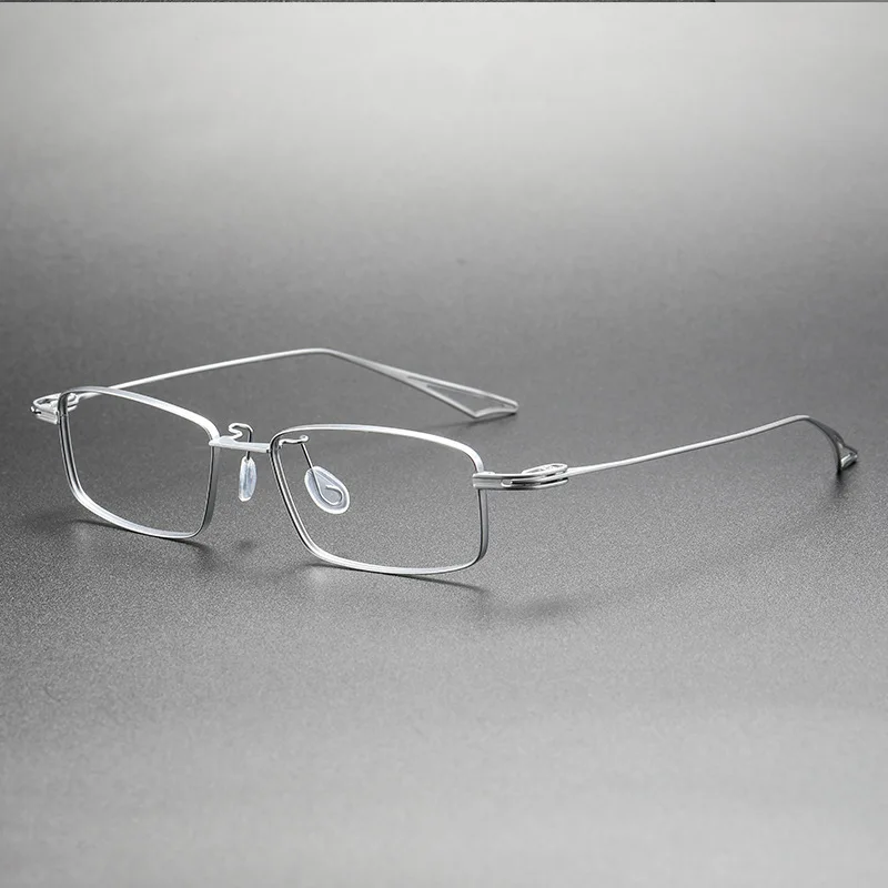 

Pure Titanium Glasses Frame Men optical Square myopia Prescription Eyeglasses frames Japanese Ultralight Eyewear Spectacles