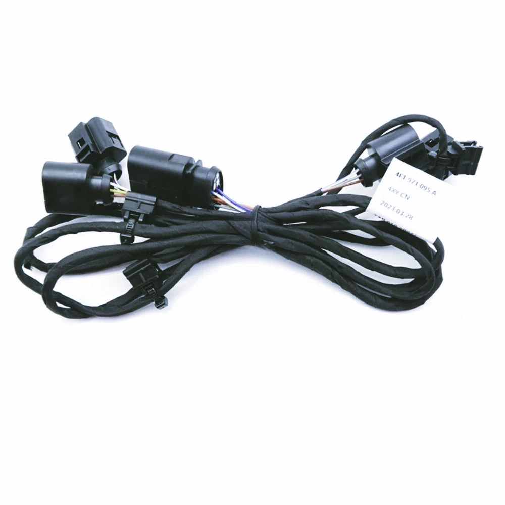 Arnés de cableado del Sensor de estacionamiento del parachoques delantero adecuado para Audi A6 C6 S6 2005-2012 conjunto de arné