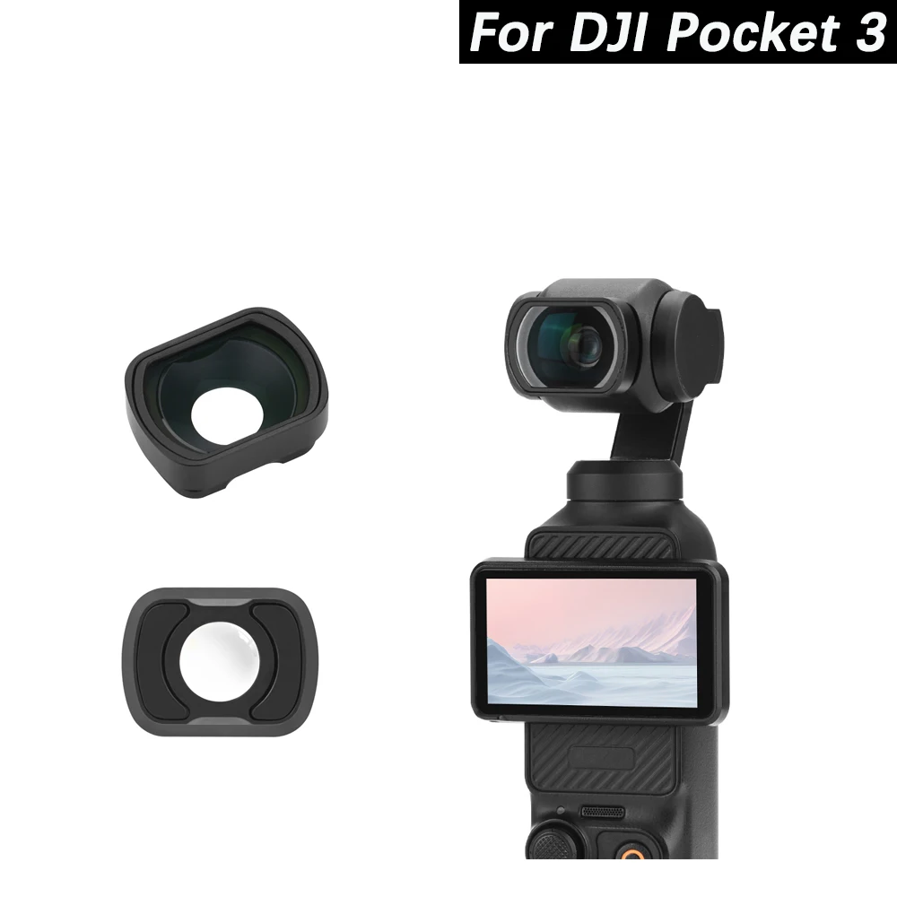 

Широкоугольный макрообъектив brдц 10x для DJI Pocket 3, многослойное покрытие, оптическое стекло, магнитное всасывание, установка, аксессуары для карданного подвеса