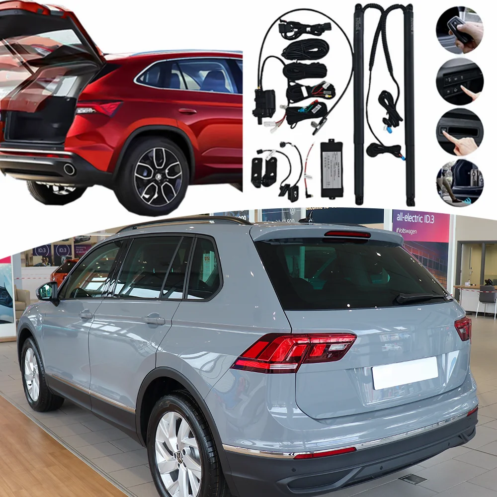 Retrofit Power Tailgate Lift Fits for Volkswagen Tiguan 2018-2024 Power Eletric Tailgate kick sensor