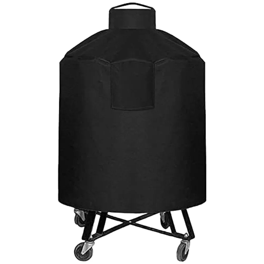 

1PC Outdoor Barbecue Grill Rack Cover Plastic For 24-26 Inch Grills Heavy-Duty Waterproof Cover For XL Most Grills Accessories
