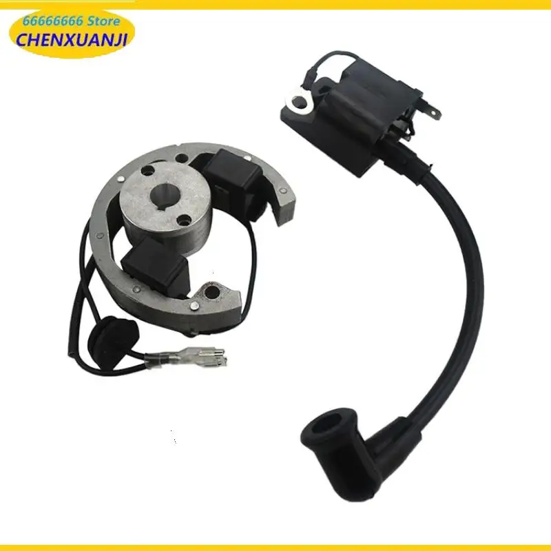 50 high voltage pack+magneto coil adapter ignition coil For 50cc ignition mini motorcycle dirt pit bicycle stator magnetic motor