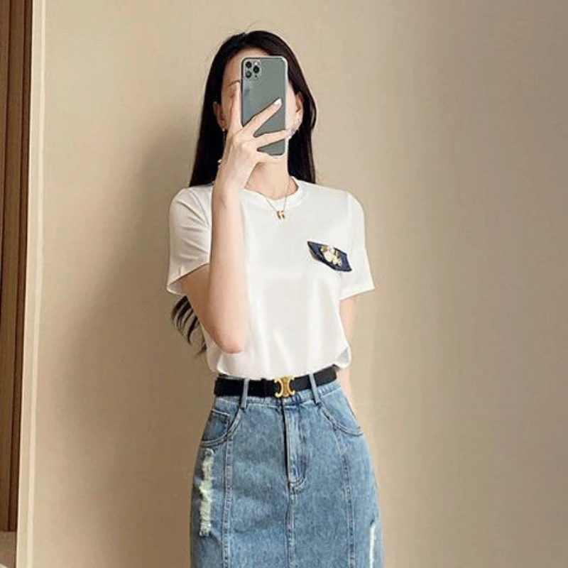 Flare Woman Denim Skirt Sweetsweet Midi Jeans Skirts for Women Modest Korean Style Streetwear Stylish Harajuku Vintage V Y2k