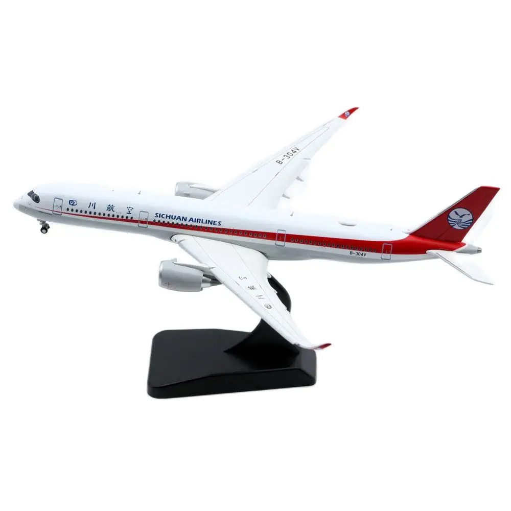 

Sichuan Airlines A350-900 Civil Aviation Airliner Alloy & Plastic Model 1:400 Scale Diecast Toy Gift Collection Simulation